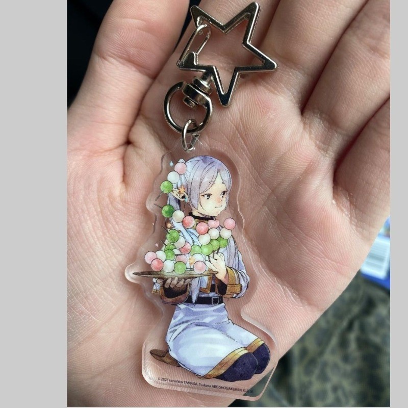 Frieren Beyond Journey 's End Anime Móc Khóa Frien Acrylic Móc Khóa Túi Mặt Dây Chuyền Sousou No Fri