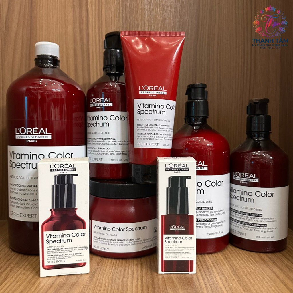 Bộ sản phẩm chăm sóc tóc nhuộm L'Oreal - Loreal Vitamino Color Spectrum NEW .TT