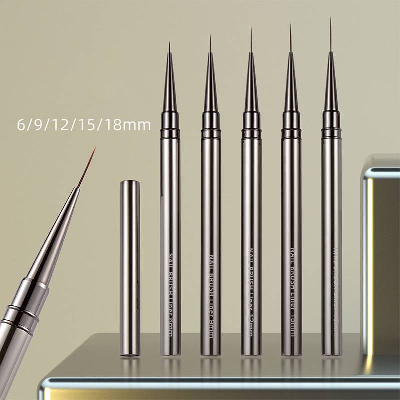 [fnuwtriy] Nail Art Liner Brush Gel Nail Brush Gel Nail Polish Painting Brush Vẽ móng tay Art Brush 