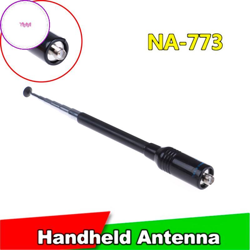 Yiyi Cầm tay băng tần kép nagoya na-773 sma-f ăng-ten uv-5r 5re b5 b6 đài phát thanh hai chiều VN