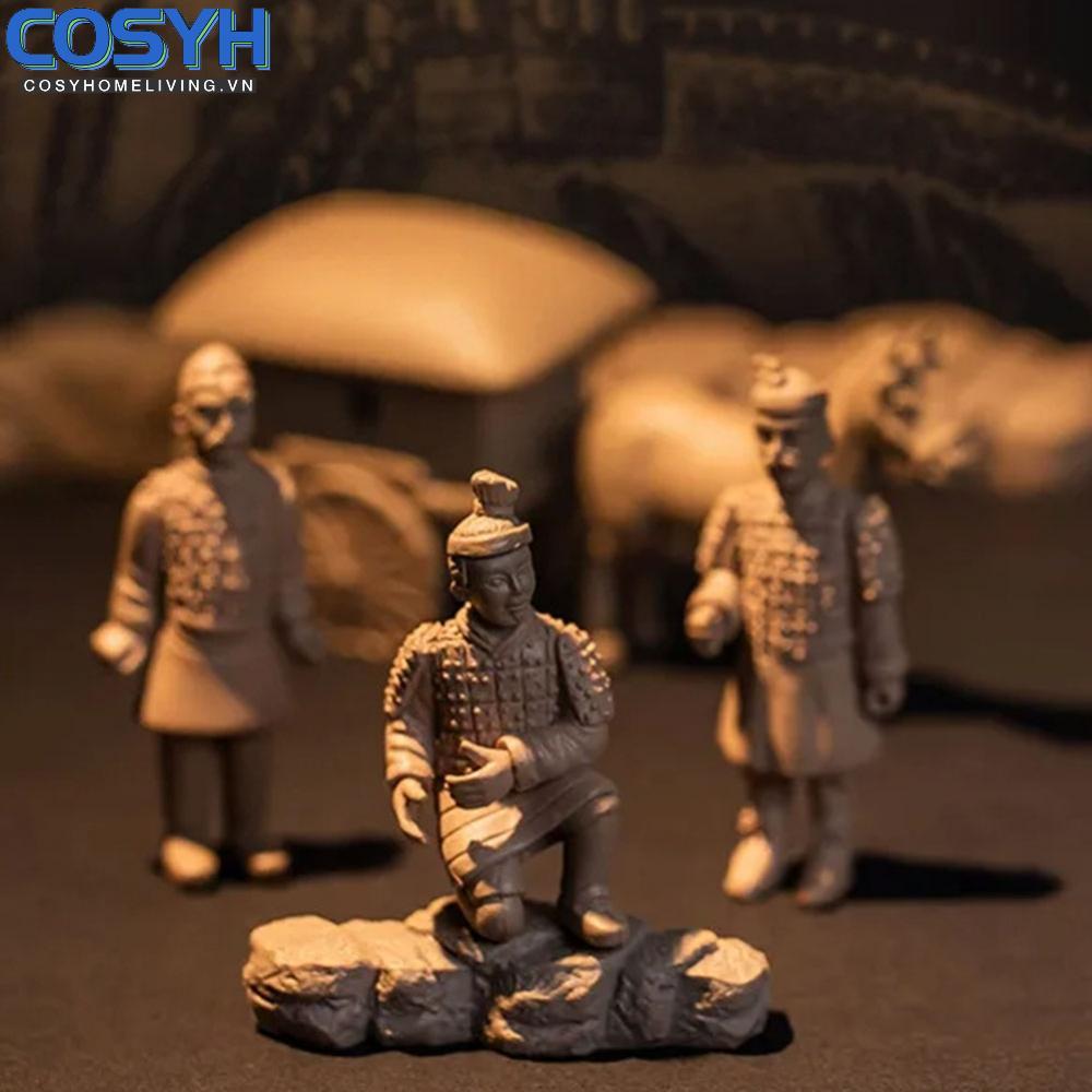 <cosyh>Ancient Statue Mini Ancient Statues Miniatures Note Package Content Pcs