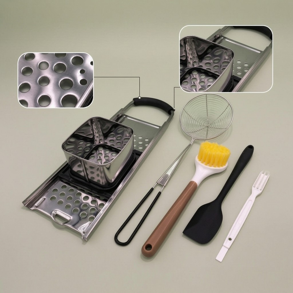 Bộ 5 Máy Làm Gnocchi Bộ Dụng Cụ Làm Pasta Đa Năng Bảng Gnocchi Với Dụng Cụ Cạo Đa Năng Tiện Dụng