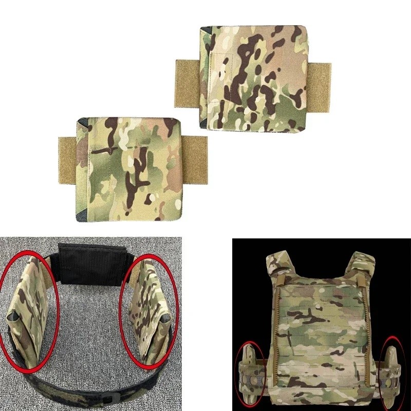 Chiến Thuật Vest Bên Tấm Túi FCPC Airsoft Tấn Công Túi Vest Phụ Kiện Túi 1 Cặp