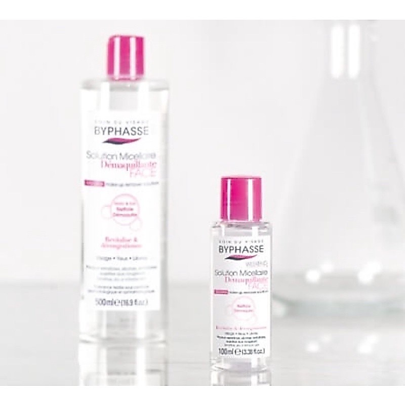NƯỚC TẨY TRANG BYPHASSE 500ml & 100ml BYPHASE