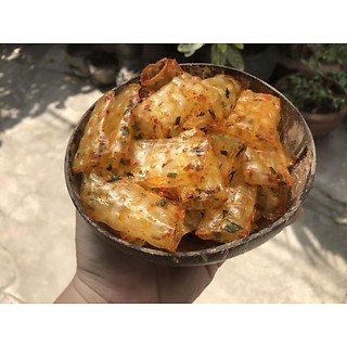 1 bịch bánh tráng cuộn tôm hành ăn chay