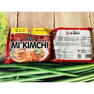Cập nhật bao bì mới Otoki - Mì kim chi lốc 8 (8*120g)