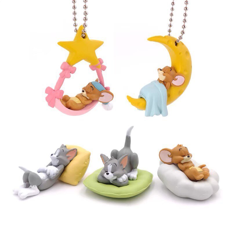 Tom & jerry Tom & jerry Tom & jerry Năm Mặt Dây Nhỏ Trang Sức Búp Bê Viên Đồ Chơi