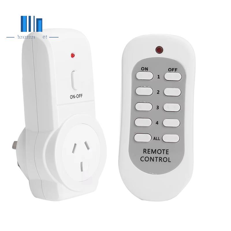 Power Point Switch-Outlet Light On / OFF Switch Ổ cắm điều khiển từ xa không dây-AU Plug