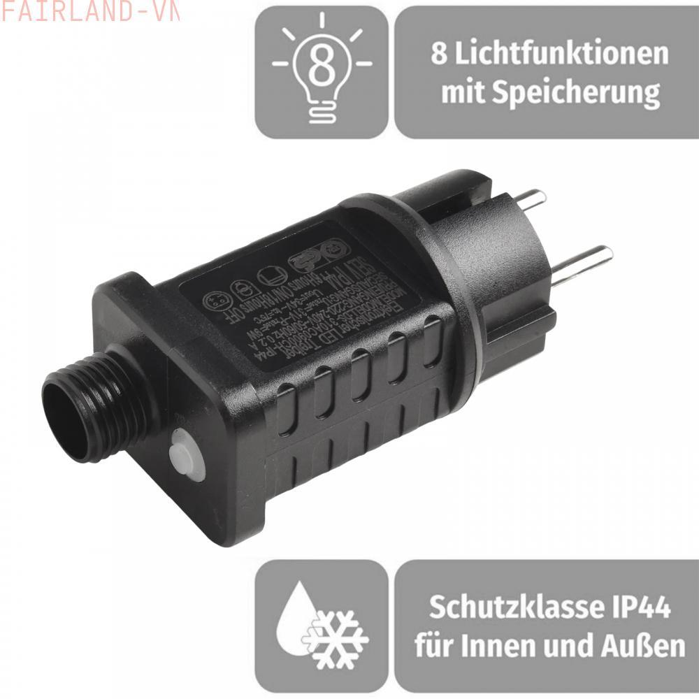 [FAIRLAND]Power Adapter Lighting 6-hour Timer 8 Different Settings For Christmas Lighting
