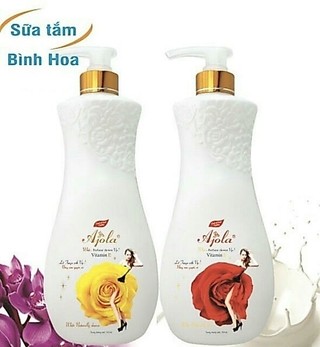 Sữa Tắm Trắng Da Vitamin E Ajola ( 550ml )