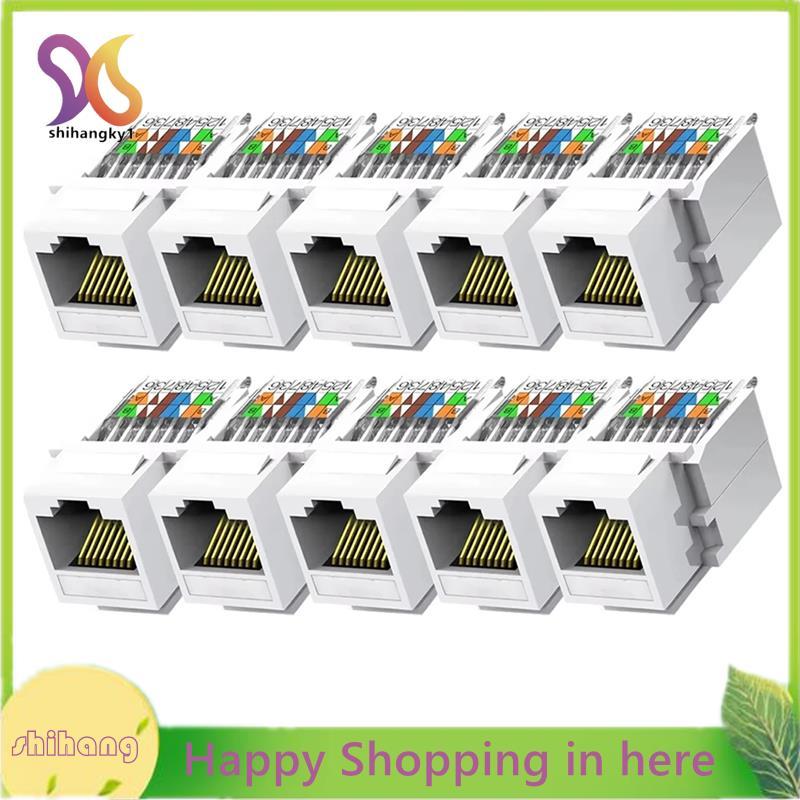 Jack Ethernet RJ45 Cat5e (Không đục lỗ, công cụ-Less) RJ45 Module Khớp nối Mô-đun Ethernet Jack Nữ B