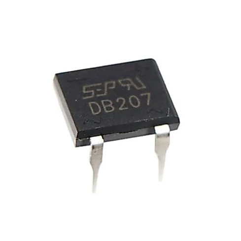 Cầu Diode DB207 DIP-4 2A 700V (2A vuông) 10pcs