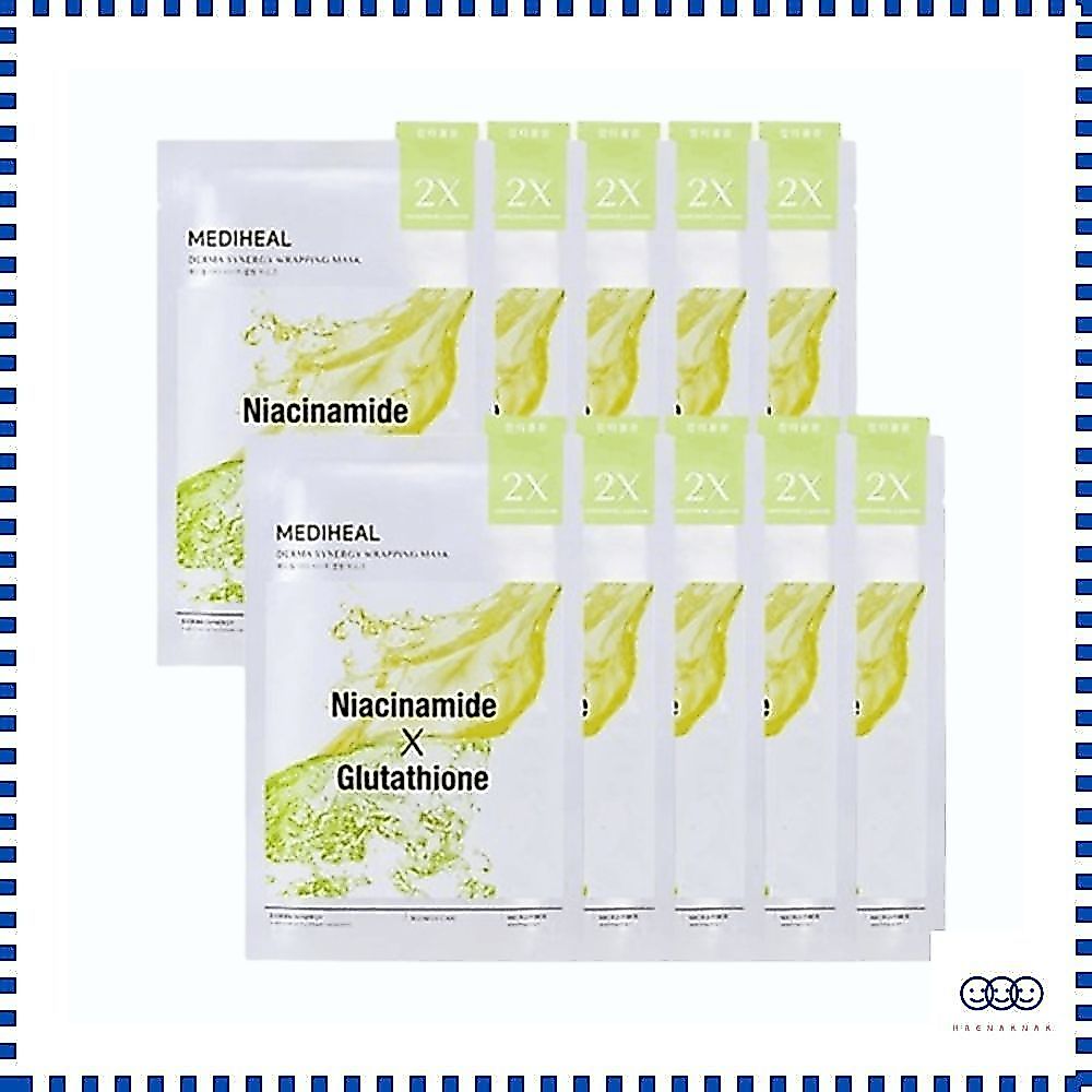 * MEDIHEAL *Mặt nạ gói Derma Synergy - Niacinamide x Glutathione