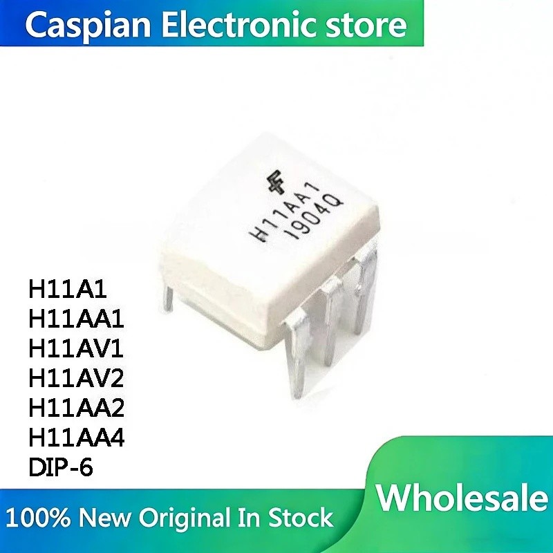 5 chiếc H11A1 H11AA1 H11AV1 H11AV2 H11AA2 H11AA4 DIP-6 Optocoupler IC Chip Còn Hàng Bán Buôn