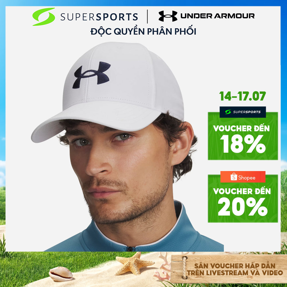 Mũ Lưỡi Trai Nam Under Armour Drive Low Adjustable - 1361547-102