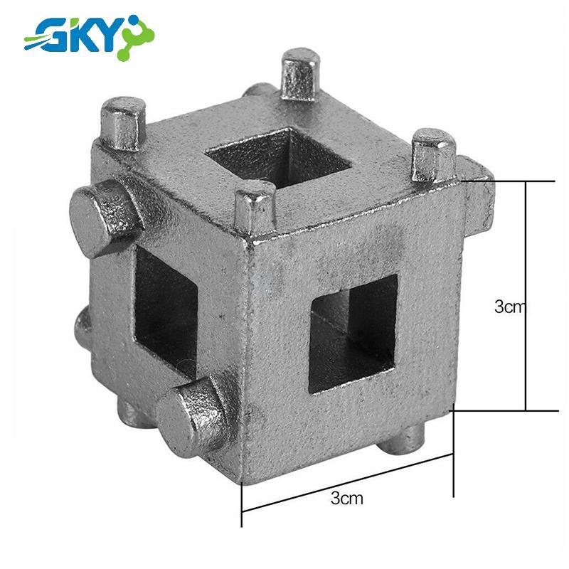 GKY Xe Ô Tô Ô Tô Phía Sau Đĩa Phanh Piston Caliper Gió Ba Cube Tool 3 / 8 "Bền GKY