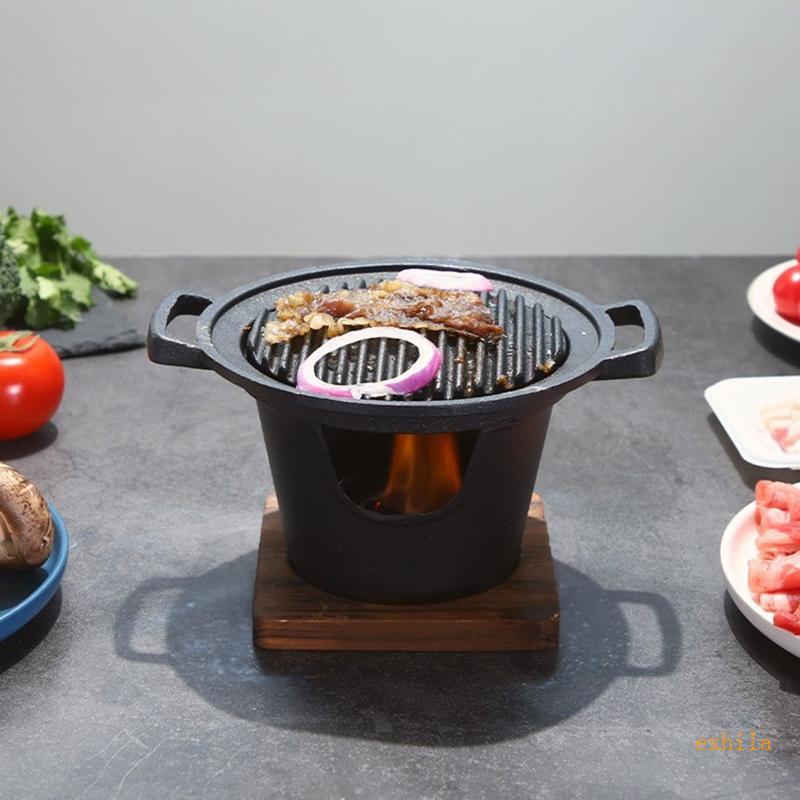 Exhila Stick Grill Cấp Hibachi Nướng Chảo Gia Đình