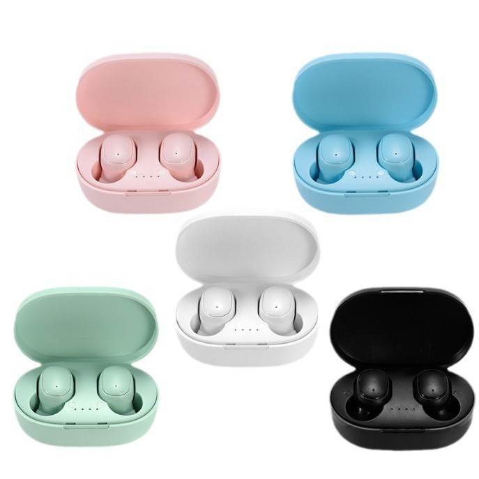 Tai nghe bluetooth dòng A6S A6S Macaron Real line Tai nghe bluetooth TWS chất lượng cao A6S dòng tai
