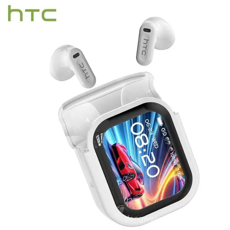 Tai nghe không dây đích thực hTC NE20 có màn hình LCD để chơi game Tai nghe Bluetooth, Tai nghe điều