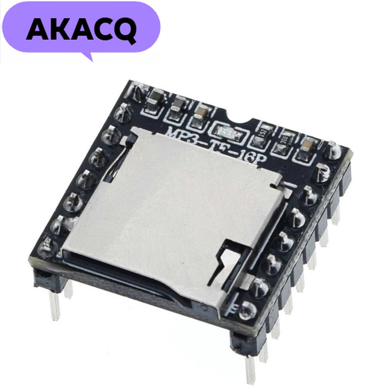 DFPlayer Mini MP3 Player Module MP3 Bảng giải mã giọng nói Hỗ trợ thẻ TF U-Disk IO / Cổng nối tiếp /