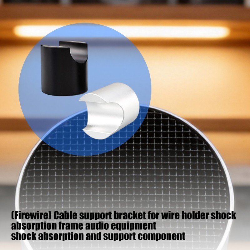 Yao HiFi Cable Organizers Stand Boosters với hỗ trợ kim loại cong cho dây loa