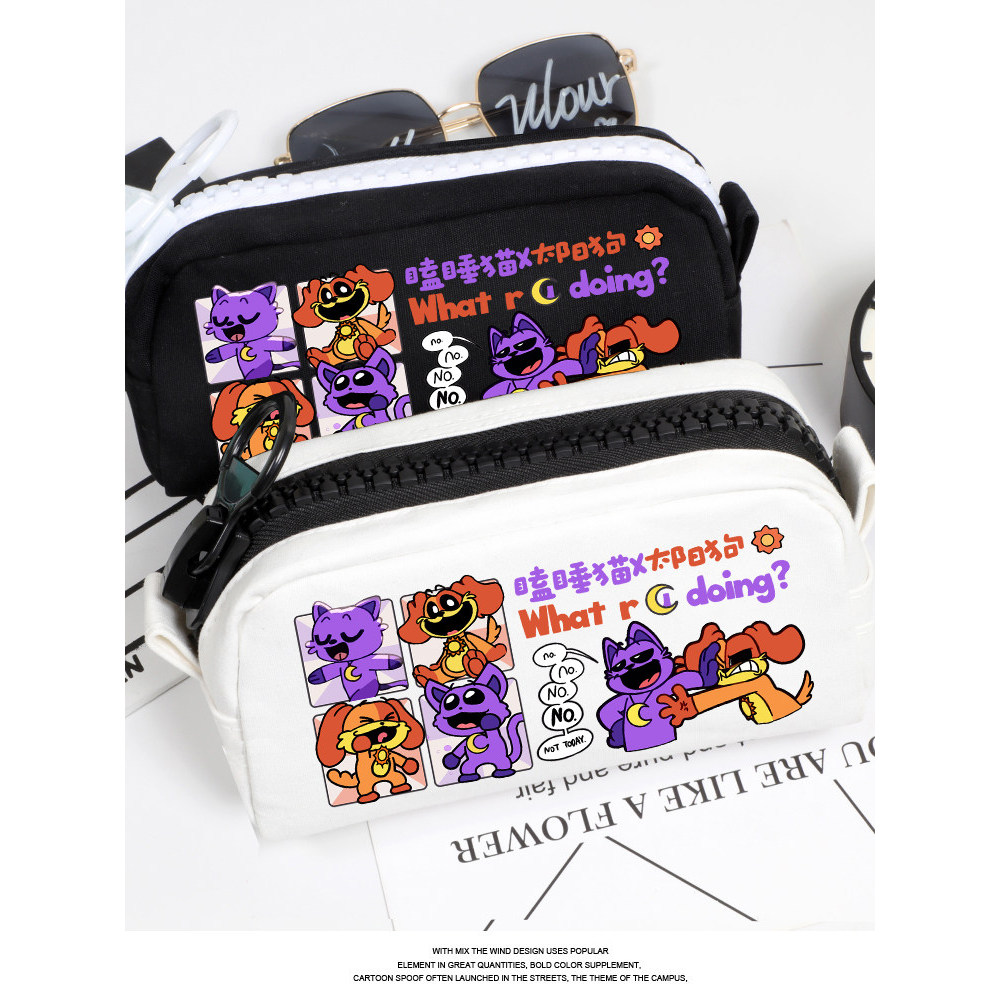 2026 Sản phẩm mới Bobby 's Game Time Hàng hóa Sleepy Cat Sun Dog CP Smile Animal Pencil Case Túi đựn