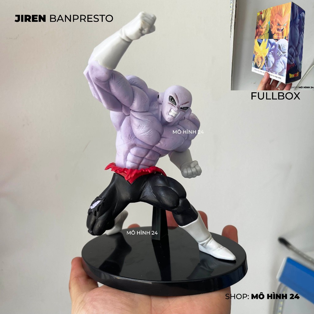 [CÓ SẴN] Mô hình Jiren Banpresto figure  cao 17cm super fig mô hình 24h   trang trí fullbox