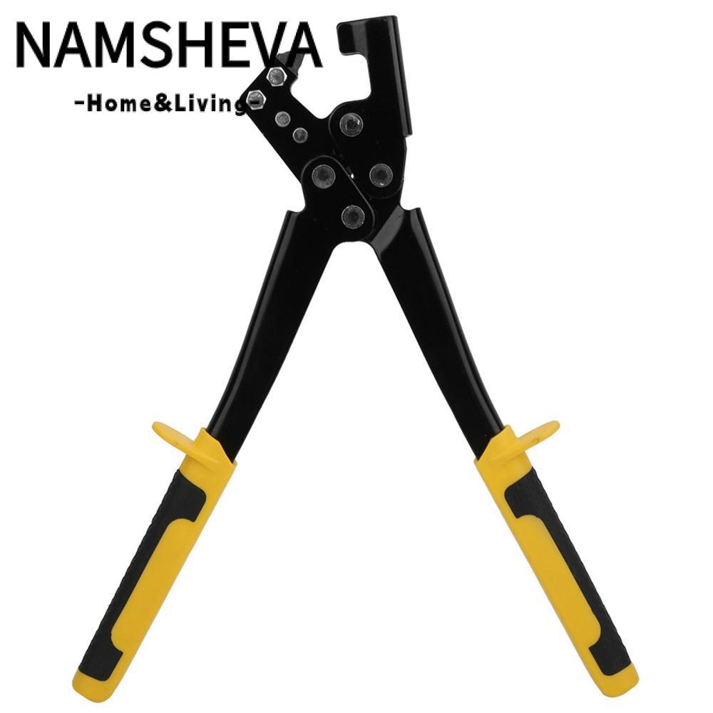 NAMSHEVA Kim Loại Stud Crimper, Tay Cầm Chắc Chắn Cố Định Đấm Thép Nhẹ Keel Kìm, Stud Crimper Thiết 