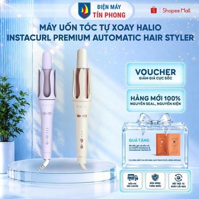 Máy uốn tóc tự xoay Halio instaCurl Premium Automatic Hair Styler - Bảo hành hãng 2 năm