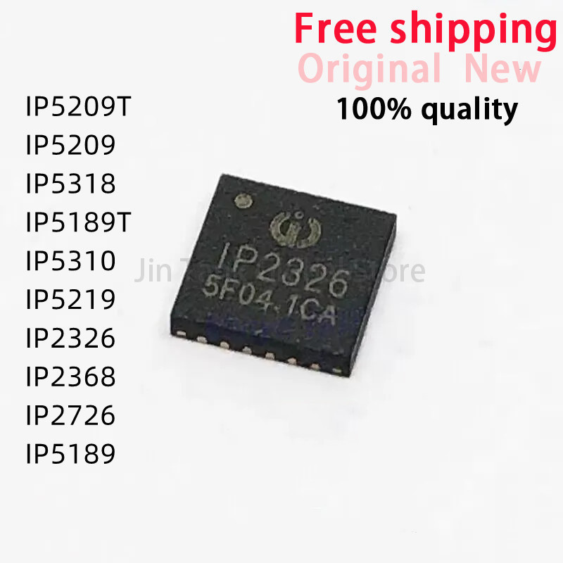 5 Cái IP2326 IP5310 IP5219 IP2368 IP2726 IP5189 IP5189T IP5318 IP5209 IP5209T QFN Bán Buôn Chip ic