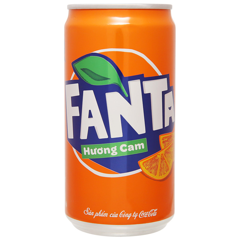 Nước ngọt Fanta cam lon 235ml - 01435