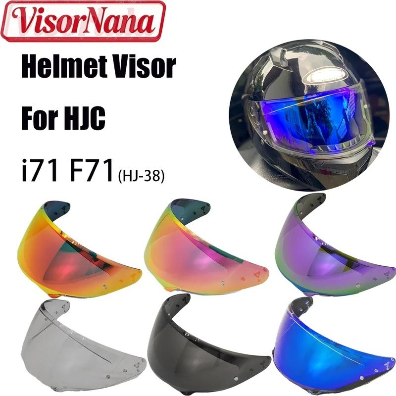 [2025NEW] Ống kính che mũ bảo hiểm xe máy cho HJC HJC-38 i71 F71 Chống tia cực tím