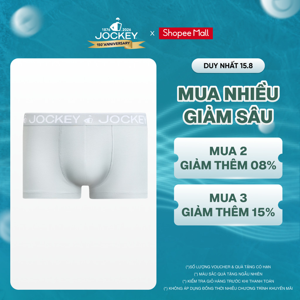 Quần Lót Nam Jockey Cotton Compact Dáng Trunk - J7352
