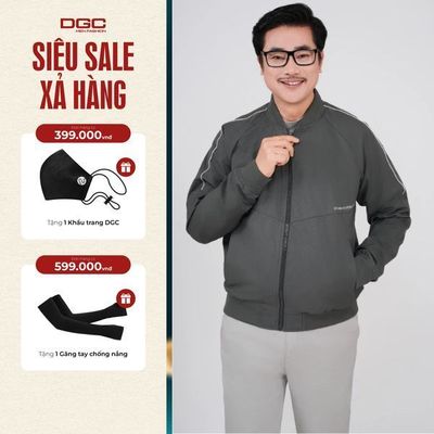 Áo khoác trung niên 2 lớp WAJKBD133M-S - Áo khoác nam mùa thu phong cách trẻ trung