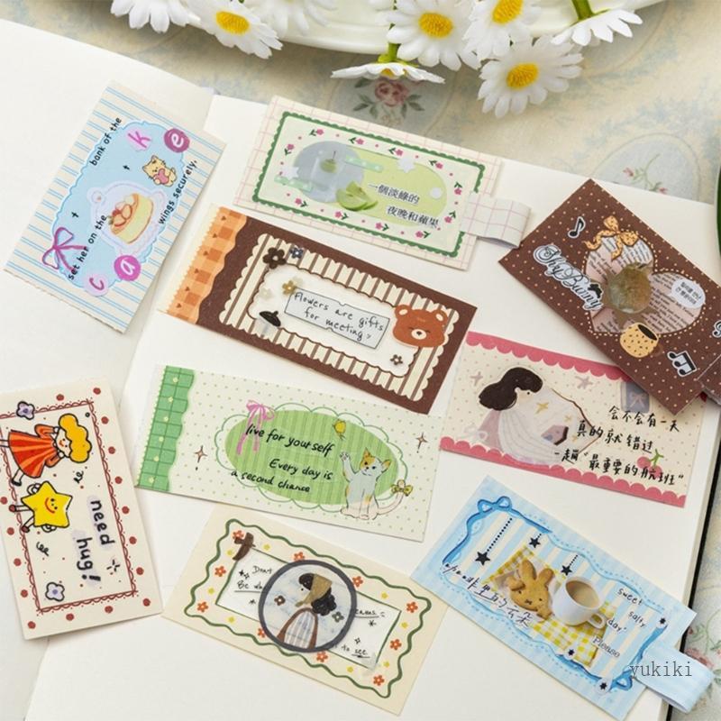 Multipurpose Lined Notepads Stick Note Strong Adhesive Note Pad for Office Home