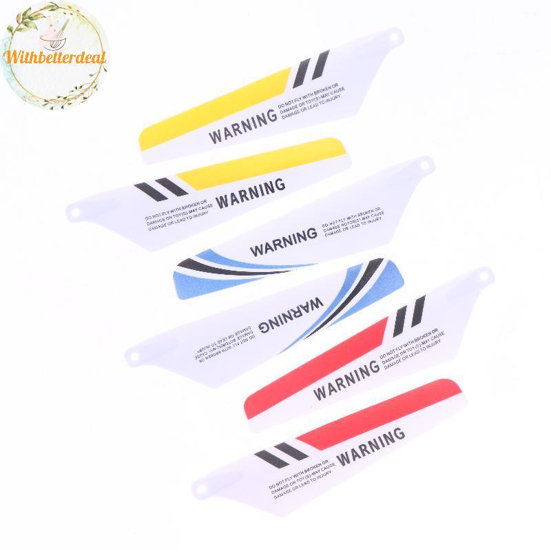 Withbetter 4 Quạt Chính Dự Phòng s Cho Máy Bay Trực Thăng Cánh Quạt RC Syma S107 DIY Phụ Kiện Kid HG