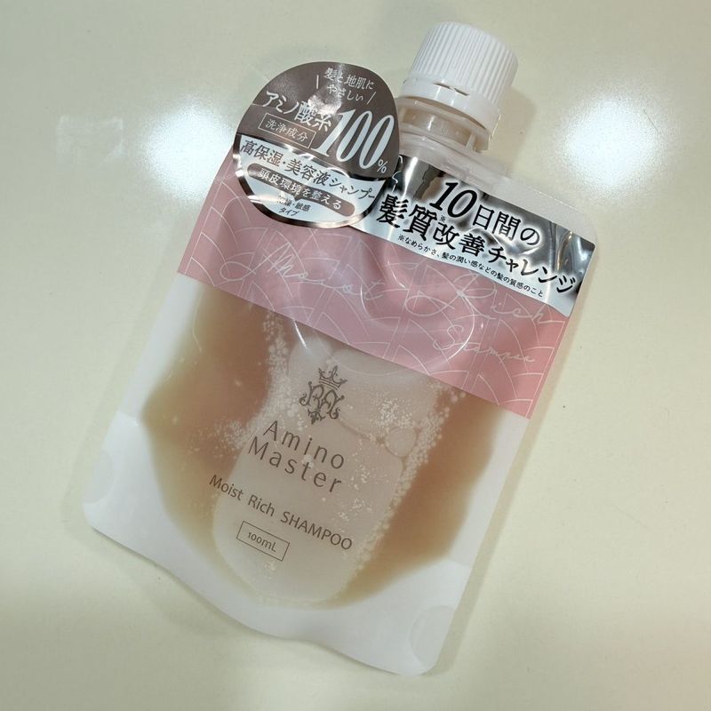 ❈ ❈☆Dầu gội dưỡng ẩm Amino Master Amino Master R Portable 100ml7-2p