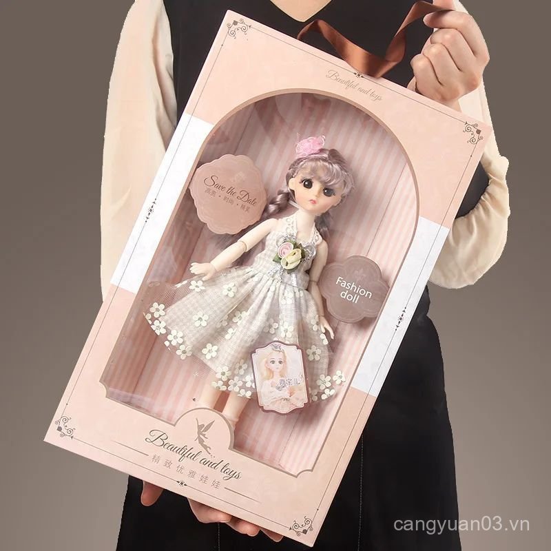 Búp bê BJD 41cm Ball Joint Doll 3D Eyes Doll Girl With Full Se BLCE