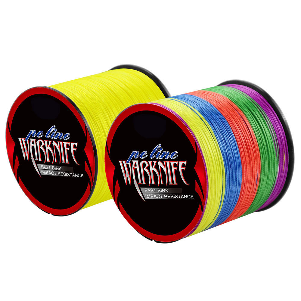 WARKLIFE 1000M Dây 8 Dây Câu Bện Dây PE Dây Câu Công Cụ 100% PE