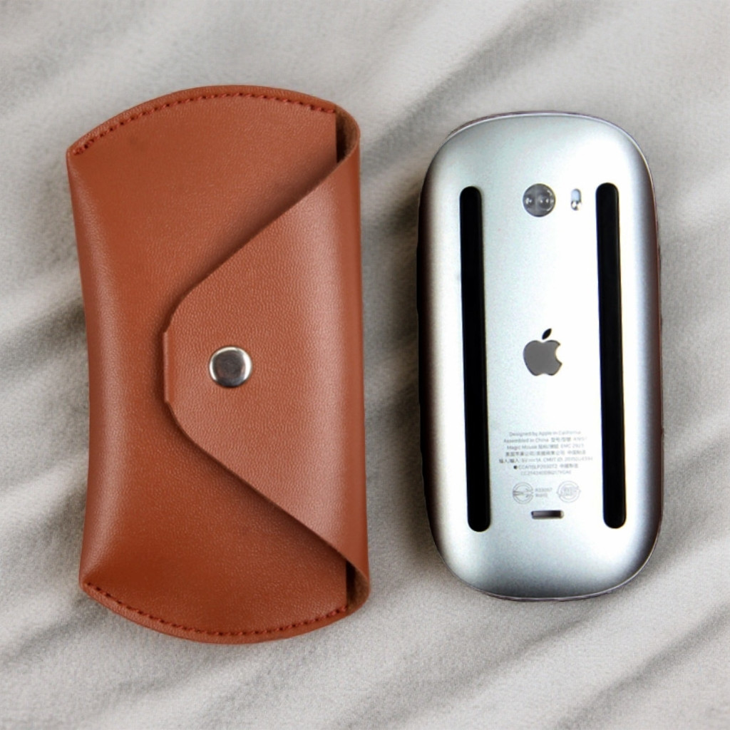 Thích hợp cho Apple Magic Mouse Magic Mouse2 Vỏ lưu trữ khóa từ tính bằng da cừu Nhà sản xuất