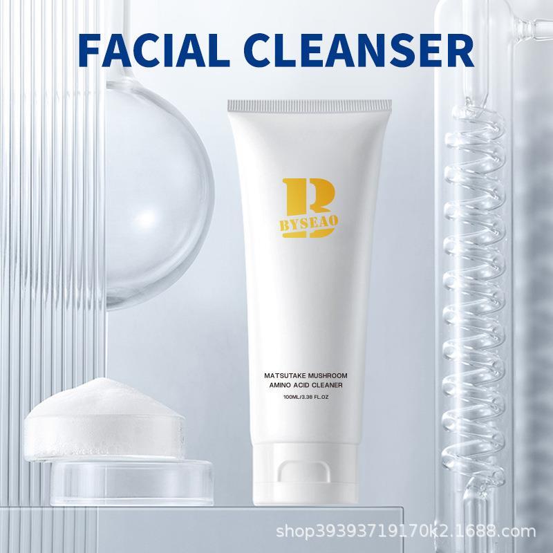 BYSEAO Matsutake Mushroom Extract Amino Acid Cleanser Facial Cleanser 8.21