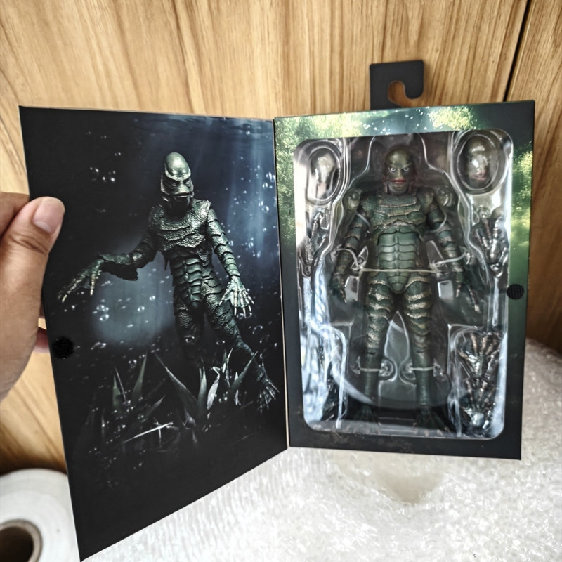 Chính Hãng Chưa Đánh Dấu NECA Universal Monster Black Lagoon Sinh Vật Fishman 23cm Di Động Thương Hi