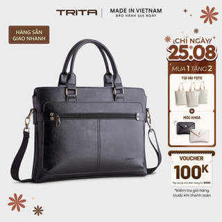 Cặp công sở Trita (Thời trang nam đa năng - Cặp da TCA12) Bagsmart