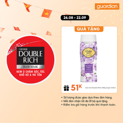 Kem Ủ Tóc Làm Giảm Khô Sơ Hư Tổn Tóc Double Rich 150Gr