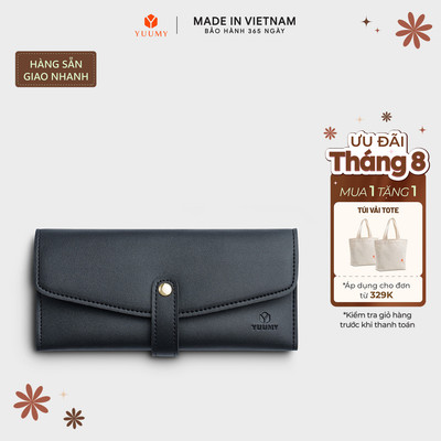 Ví Yuumy ( Thời trang nữ kiểu cầm tay dáng dài - Ví da Seasand YV47)