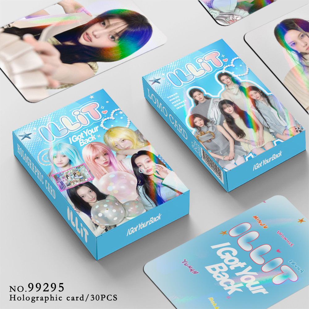 30-55 chiếc ILLIT MAMAHLAPINATAPAI Lomo Cards It 's Me Sunday Morning NOT DỄ THƯƠNG ANYMORE Topping 