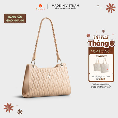 Túi Yuumy (Thời trang nữ kiểu dáng sang trọng - Túi đeo vai da Seasand YN223) Bagsmart
