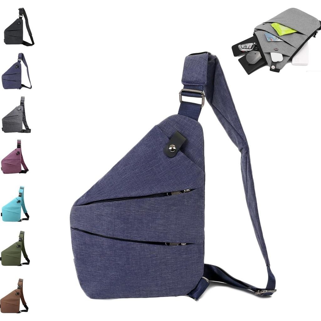 Anti Theft Travel Bag,Anti Theft Crossbody Bag, Sling Bag Travel Crossbody Bag for Women Men