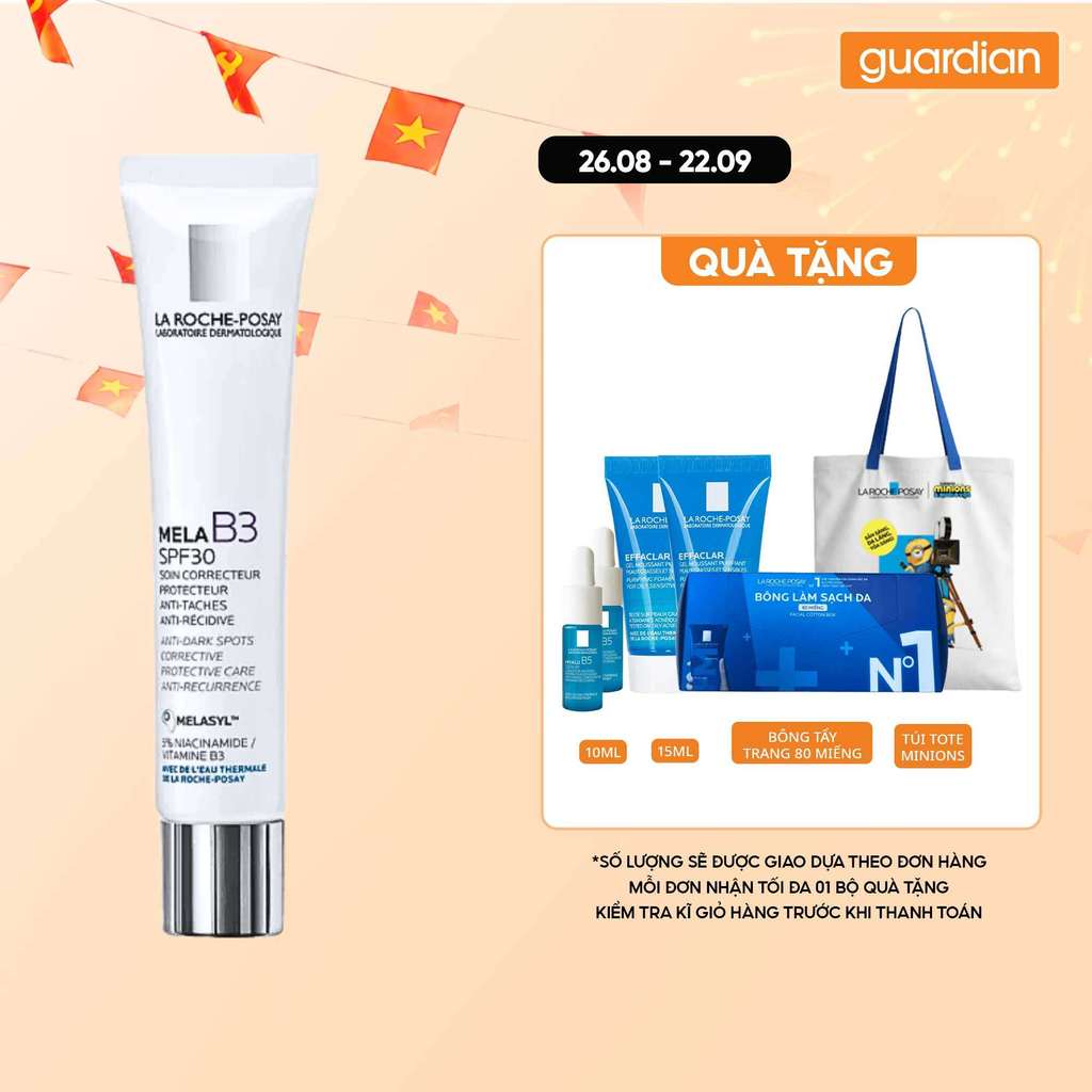 Kem Dưỡng Hỗ Trợ Mờ Thâm Nám & Dưỡng Sáng Da La Roche-Posay Mela B3 Cream 40Ml | Guardian Việt Nam
