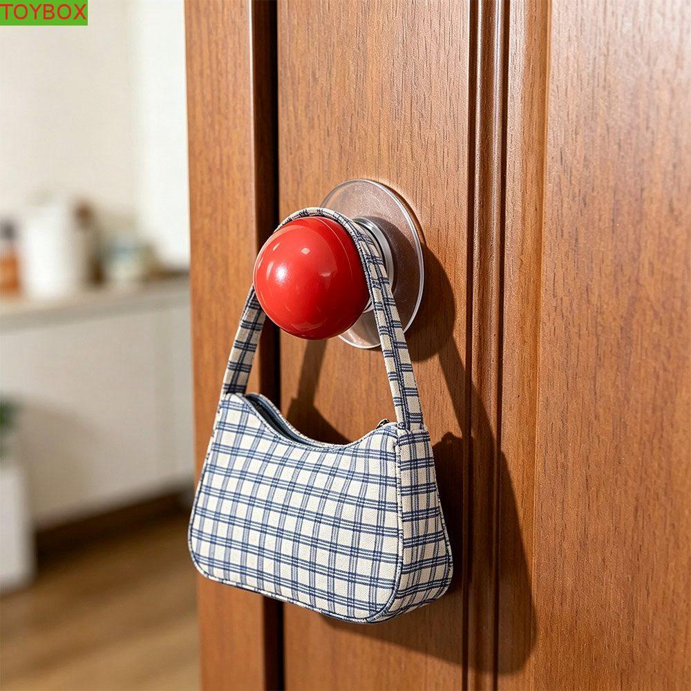 TOYBOX Switch Cover, Black Ball Nhựa Rocker Switch Sticker, DIY Custom Red Ball Creative Red Black W